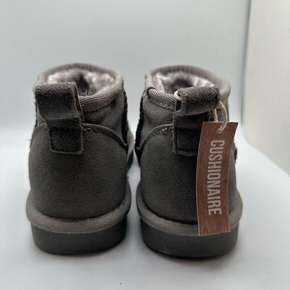 CUSHIONAIRE Women's pull on boot 7.5 GRAY - Picture 4 of 7